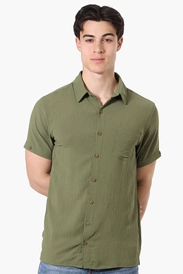 Urbanology Button Up Short Sleeve Casual Shirt
