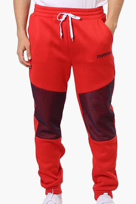 Essentials Super Triple Goose Mesh Insert Tie Waist Joggers