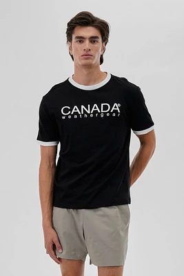 Canada Weather Gear Classic Ringer Tee