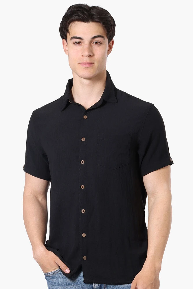 Urbanology Button Up Short Sleeve Casual Shirt