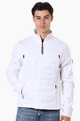 Canada Weather Gear Quilted Fleece Puffer Lightweight Jacket