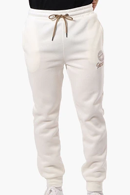Canada Weather Gear Tie Waist Embroidered Joggers