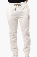 Canada Weather Gear Tie Waist Embroidered Joggers