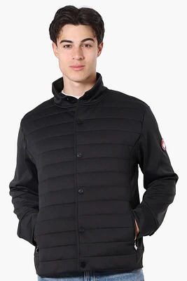 Canada Weather Gear Puffer Techno Fleece Lightweight Jacket