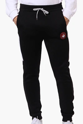 Canada Weather Gear Side Stripe Tie Waist Joggers