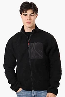 Canada Weather Gear Sherpa Zip Up Lightweight Jacket