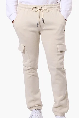 Essentials By Drill Tie Waist Cargo Joggers