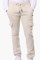Essentials By Drill Tie Waist Cargo Joggers