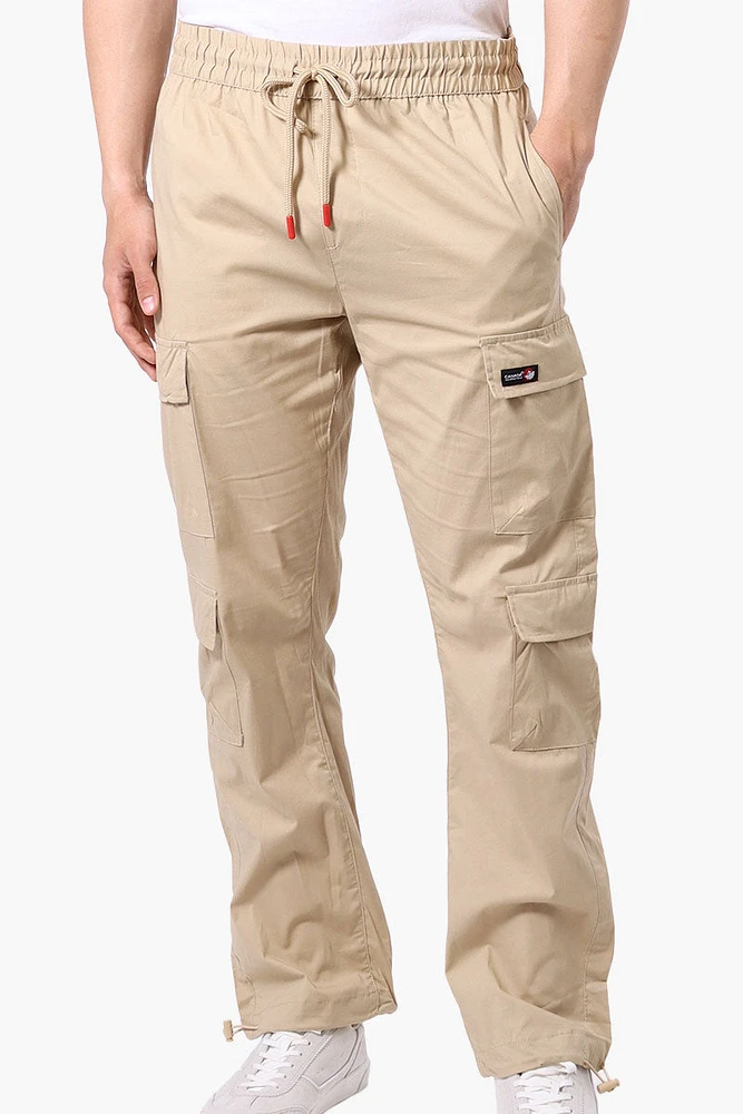 Canada Weather Gear Adventure Bound Tie Waist Cargo Pocket Pants
