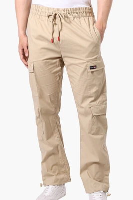 Canada Weather Gear Adventure Bound Tie Waist Cargo Pocket Pants