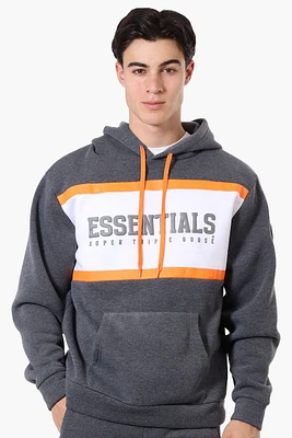 Essentials Super Triple Goose Striped Logo Hoodie