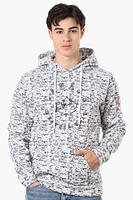 Canada Weather Gear Patterned Embroidered Hoodie