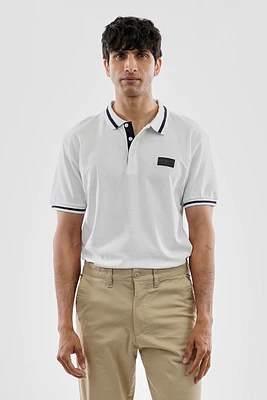 Essentials Super Triple Goose Basic Stripe Polo Shirt