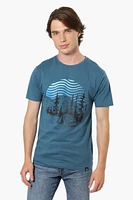 Canada Weather Gear Camping Print Tee