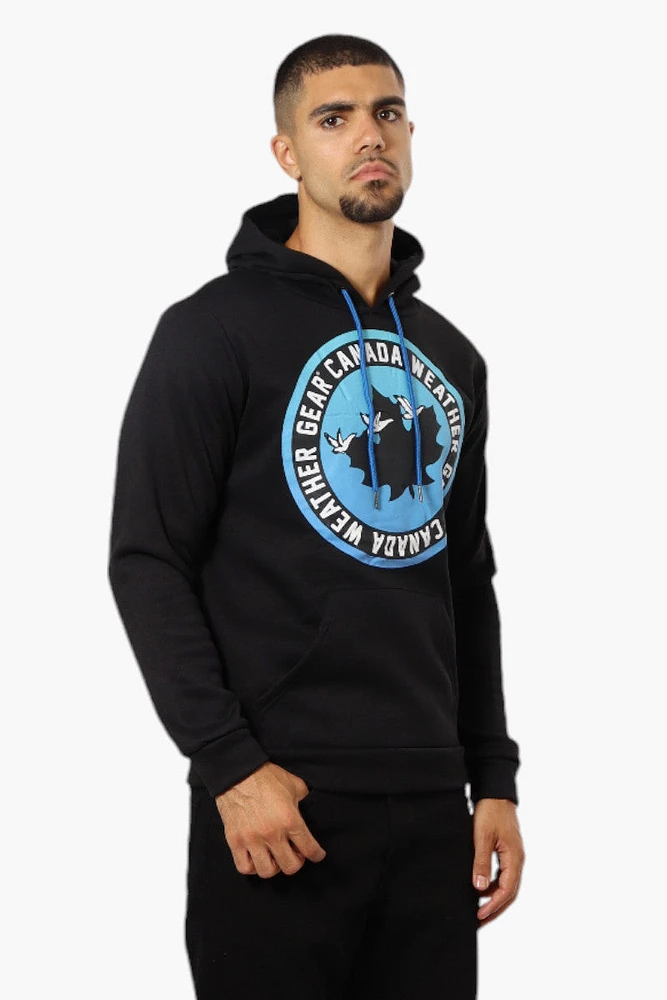 Canada Weather Gear Logo Print Hoodie