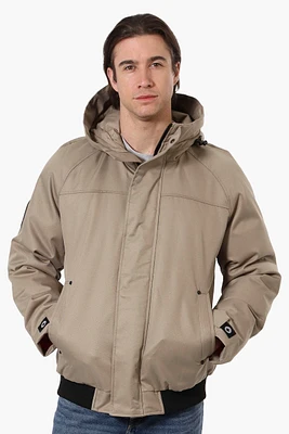 Canada Weather Gear Solid Twill Bomber Jacket