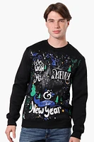 Ugly Christmas Sweater Festive Print