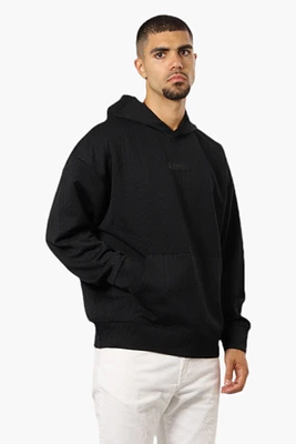 Essentials By Drill Clothing Hexagon Jacquard Drop Shoulder Hoodie