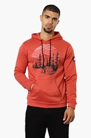 Canada Weather Gear Camping Print Hoodie