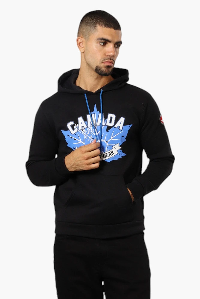 Canada Weather Gear Moose Print Hoodie