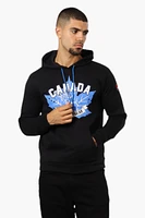 Canada Weather Gear Moose Print Hoodie