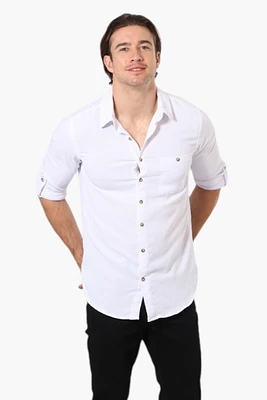 Urbanology Button Up Roll Sleeve Casual Shirt