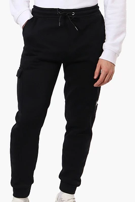 Super Triple Goose Tie Waist Cargo Joggers