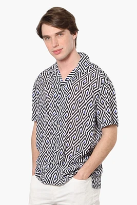 Bruno Patterned Textured Casual Shirt