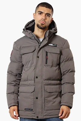 Super Triple Goose 4 Pocket Sherpa Lined Parka Jacket