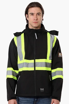 Canada Work Gear Hooded Hi-Vis Lightweight Jacket