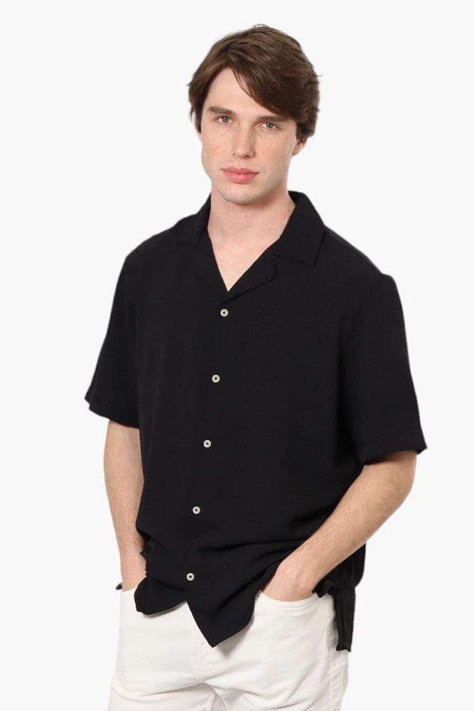 Bruno Camp Collar Button Up Casual Shirt