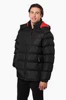 Canada Weather Gear Zip Pocket Bubble Bomber Jacket