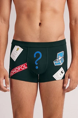 Boxers Algodão Superior Hasbro Monopoly