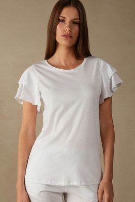T-shirt manches courtes en coton ultraléger supima® SUMMER GARDEN