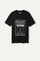 Bawełniany T-shirt Lupin