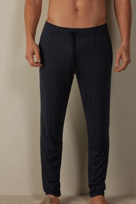 Pantalon en Soie et Modal