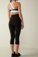 Legging corsaire en coton bio élasticisé ACTION