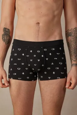 Boxer voyants de voiture en coton supima® élasticisé