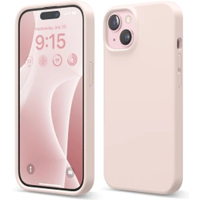 Silicone Case iPhone 15 Lovely Pink