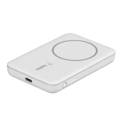 Power Bank magnético sem fio 2500mAh Branco