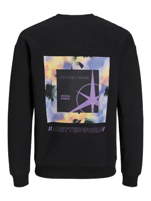 FILO RELAXED FIT BACK PRINT SWEATSHIRT