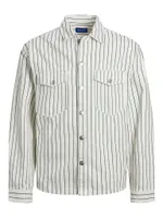 CARPENTER RELAXED FIT STRIPED OVERSHIRT