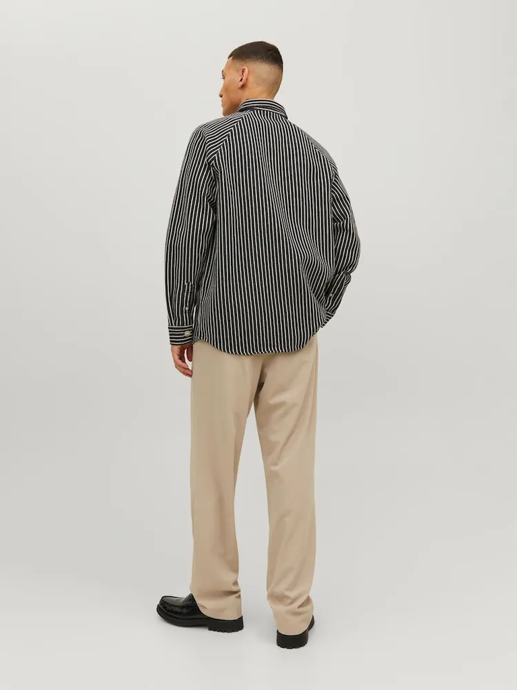 FINAL SALE - TEAM RAGLAN SLEEVE STRIPED OVERSHIRT