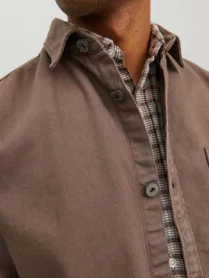 ISAAC RELAXED FIT OVERSHIRT