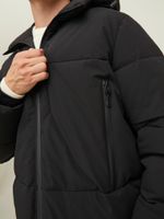 FINAL SALE - TECH LONG HOODED PUFFER COAT