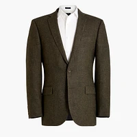 Slim-fit Thompson suit jacket donegal wool blend