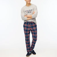 Flannel pajama pant