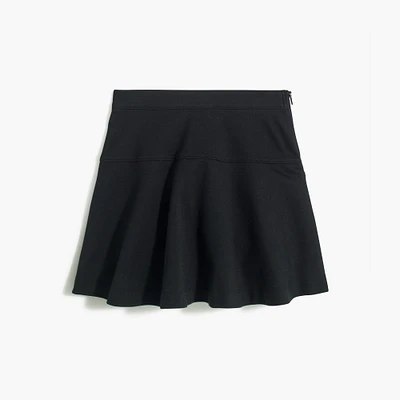 Girls' ponte uniform skirt