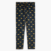 Printed flannel pajama pant