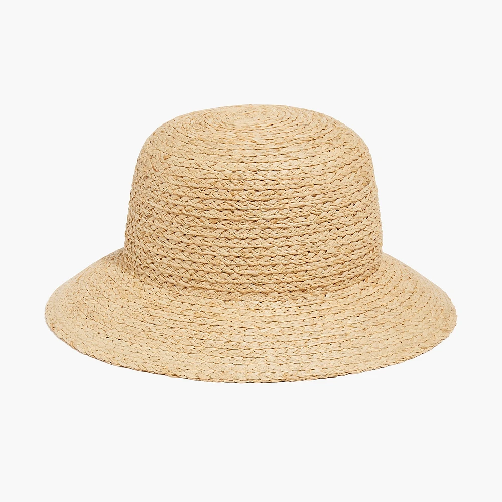 Straw bucket hat